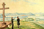 Сопка близ Читы с могилой Неизвестного солдата. 1829-30 гг.