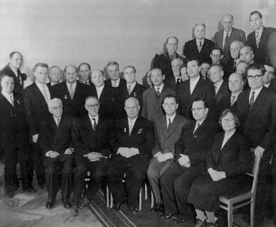 Встреча генерального секретаря ЦК КПСС Н.С. Хрущева с учеными Новосибирского научного центра